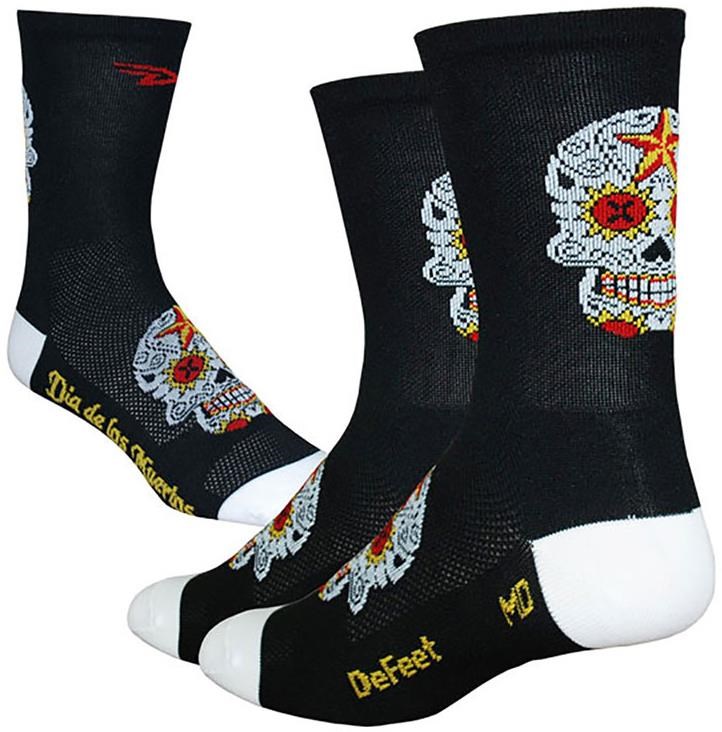 Defeet Aireator Tall Sugarskull Socks product image