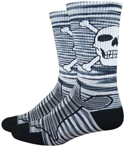 Defeet Levitator Trail 6" Bonehead Socks product image
