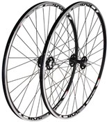 Product image for Tru-Build 700c Sealed Tracked Front Wheel Mach1 Omega Rim 32H