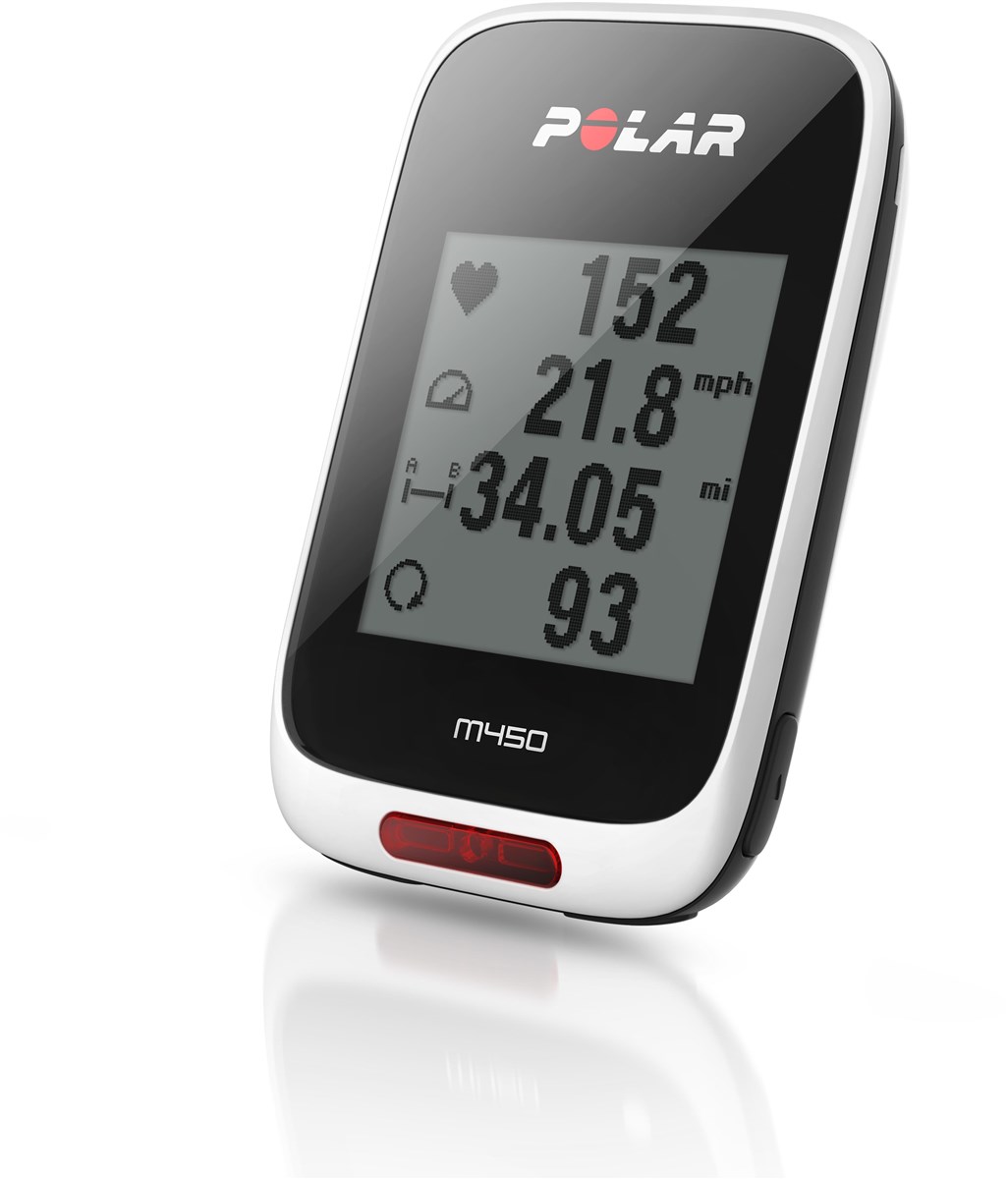 Polar M450 GPS Bike Computer With Heart Rate Monitor product image