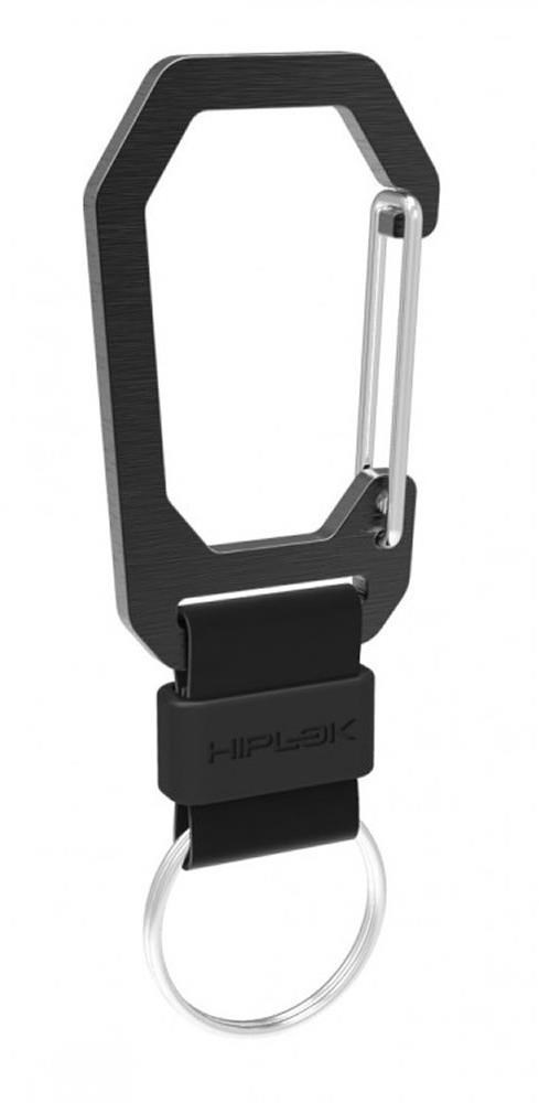HipLok Aluminium Carabiner Clip with Key Ring product image