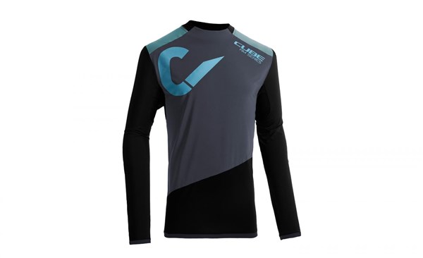 Cube All Mountain Roundneck Long Sleeve Jersey