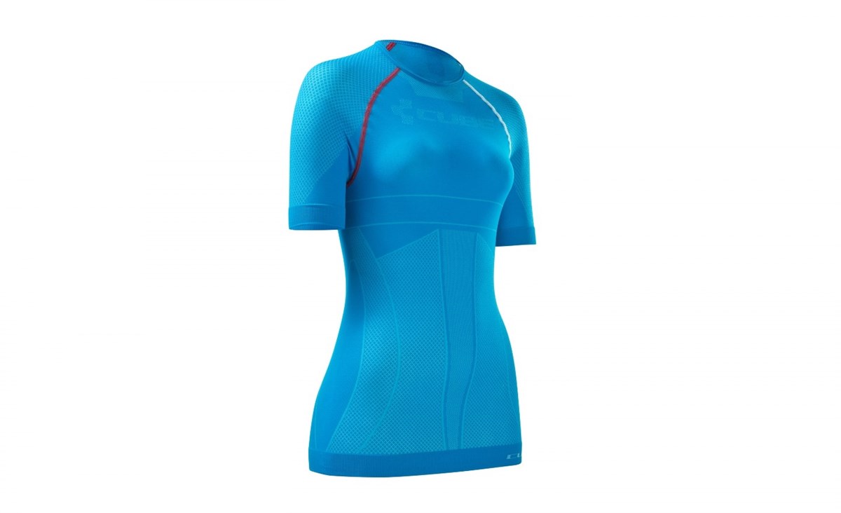 Cube Undershirt Functional Teamline WLS Womens Short Sleeve Cycling Base Layer product image