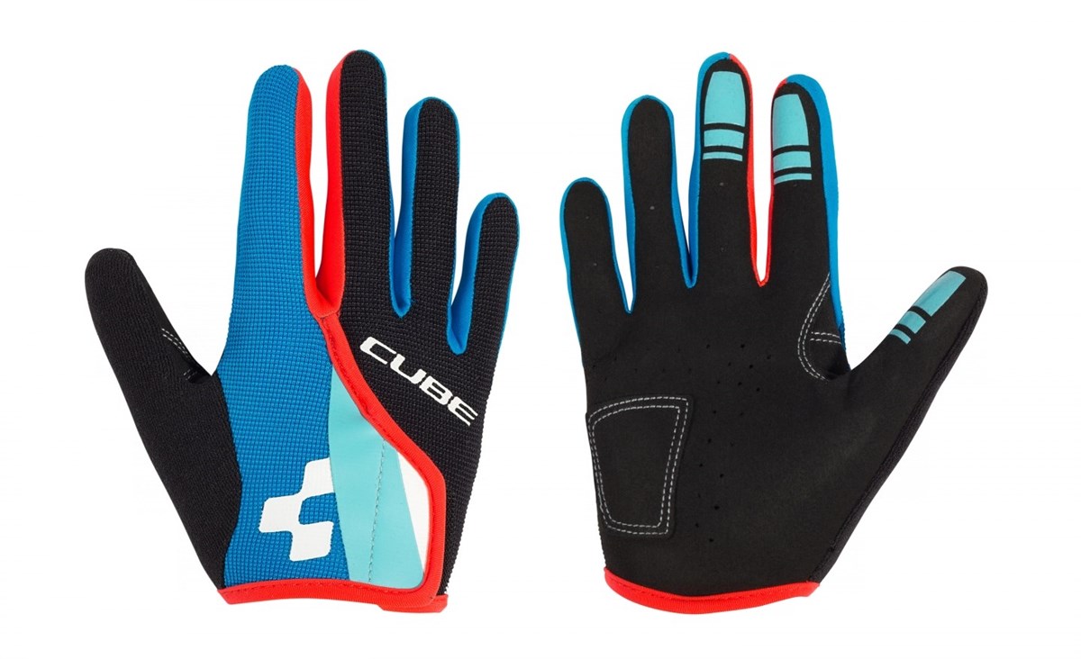 Cube Junior Race Eazy Long Finger Cycling Gloves product image