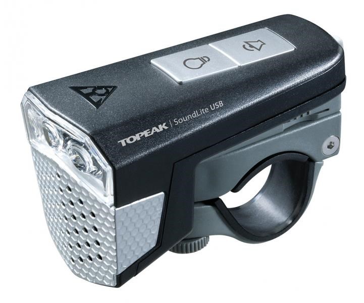 Topeak SoundLite USB Rechargeable Front Light product image