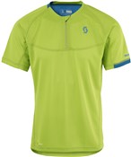 Scott Trail MTN Polar Q-Zip Short Sleeve Jersey