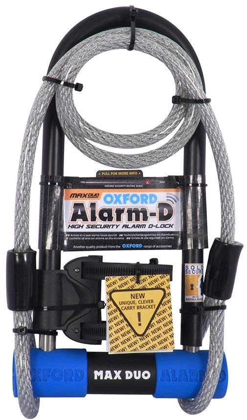 Oxford Alarm-D Max Alarmed D-Lock Duo Pack product image
