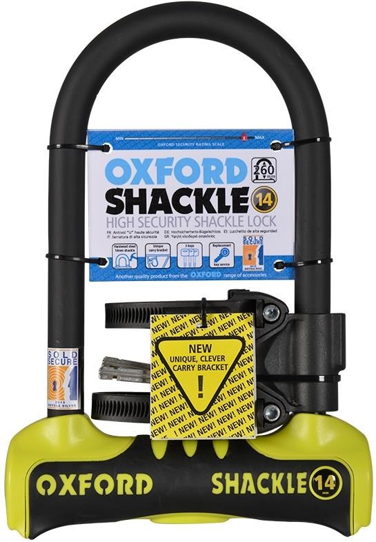 Oxford Shackle 14 Gold Sold Secure U-Lock product image