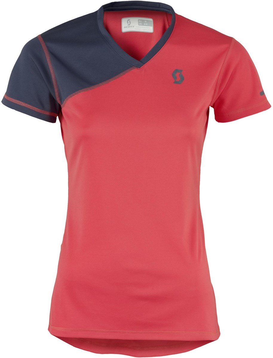 Scott Trail MTN V Neck Short Sleeve Womens Cycling Jersey product image