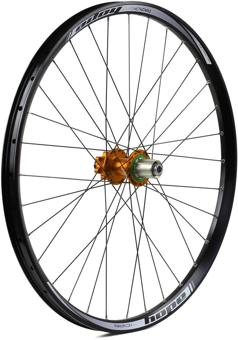 Hope Tech DH - Pro 4 27.5" Rear Wheel - Orange - 32H product image