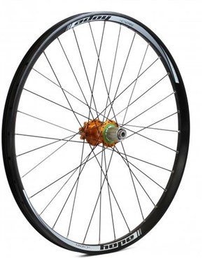 Hope Tech DH - Pro 4 26" Rear Wheel - Orange - 32H
