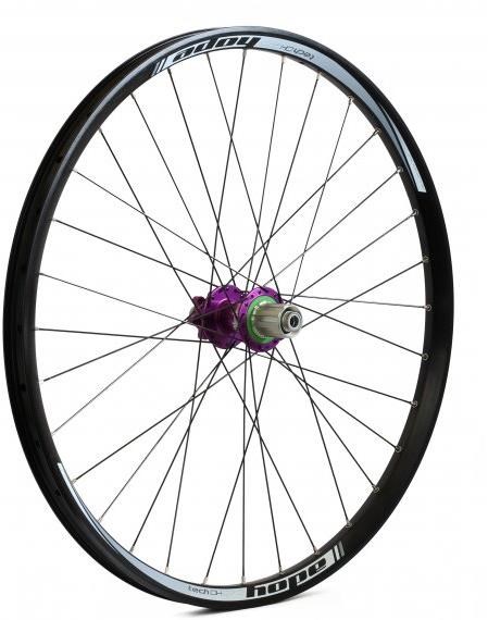 Hope Tech DH - Pro 4 26" Rear Wheel - Purple - 32H product image