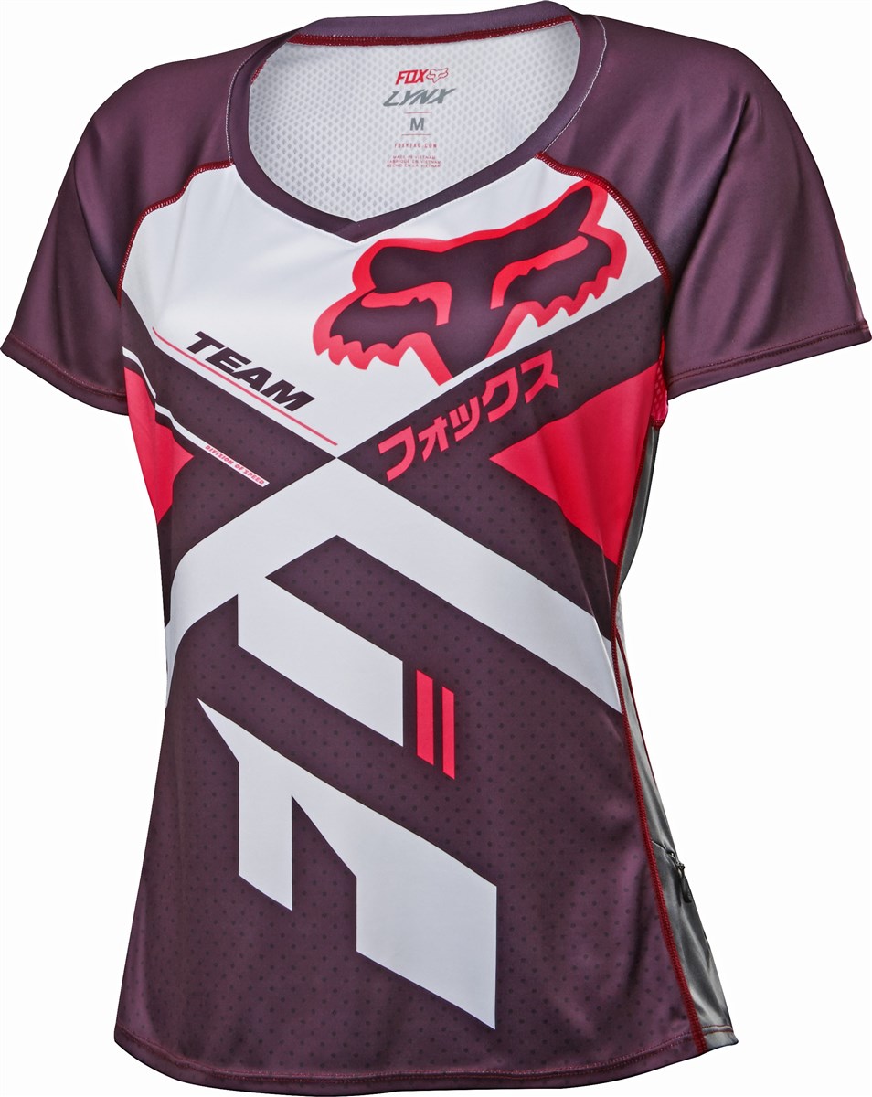 Fox Clothing Womens Lynx Short Sleeve Jersey SS16 product image