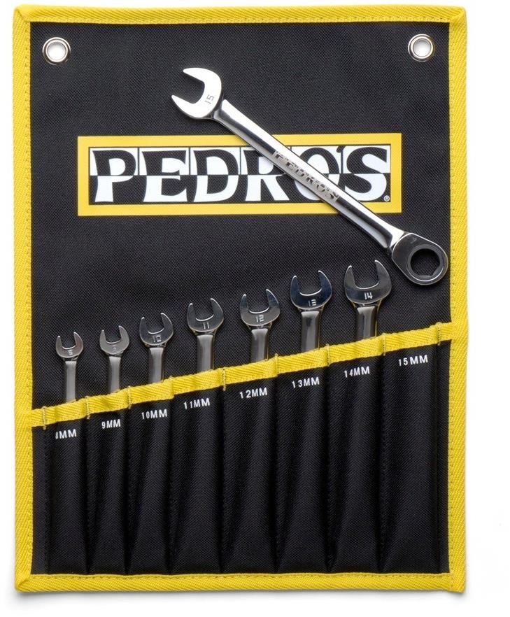 Pedros Ratch Combo Wrench Set - 8 Piece product image