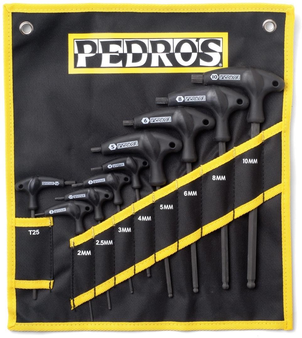 Pedros Pro T/L Handle Hex Wrench Set - 9 Piece product image