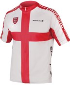 Endura CoolMax Printed England Short Sleeve Jersey