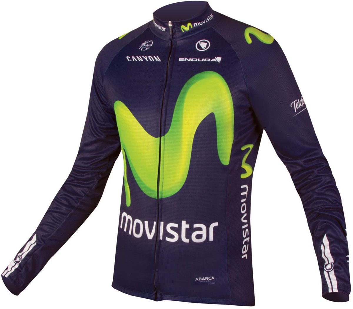 Endura Movistar Team Long Sleeve Cycling Jersey AW16 product image