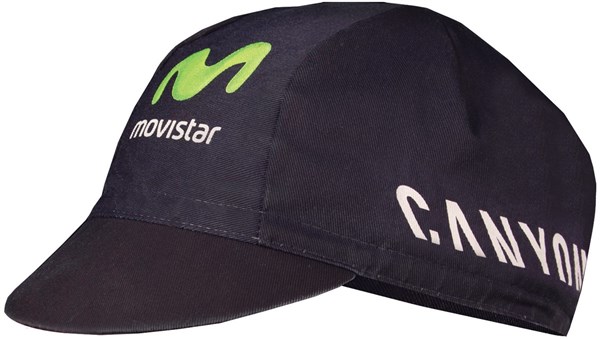 movistar cycling cap