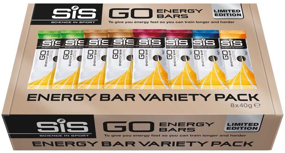 SiS GO Energy Bar Variety Pack - 40g x Box of 8 product image