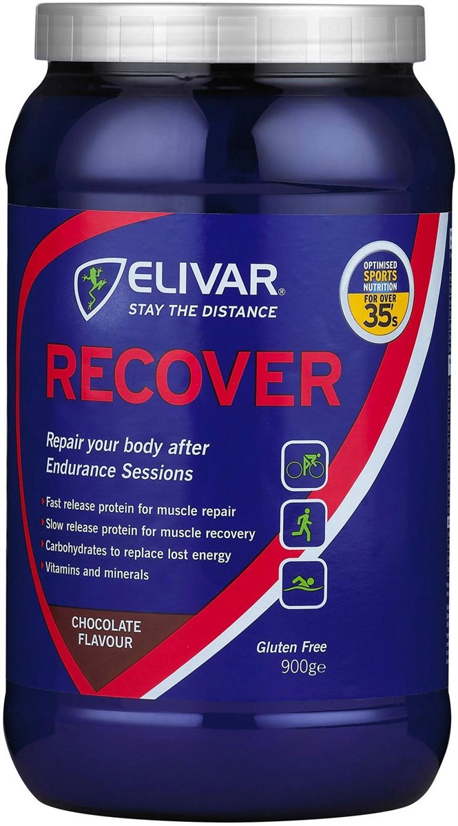 Elivar Recover Post-Training Energy and Protein Powder Drink - 65g x Box of 12 product image