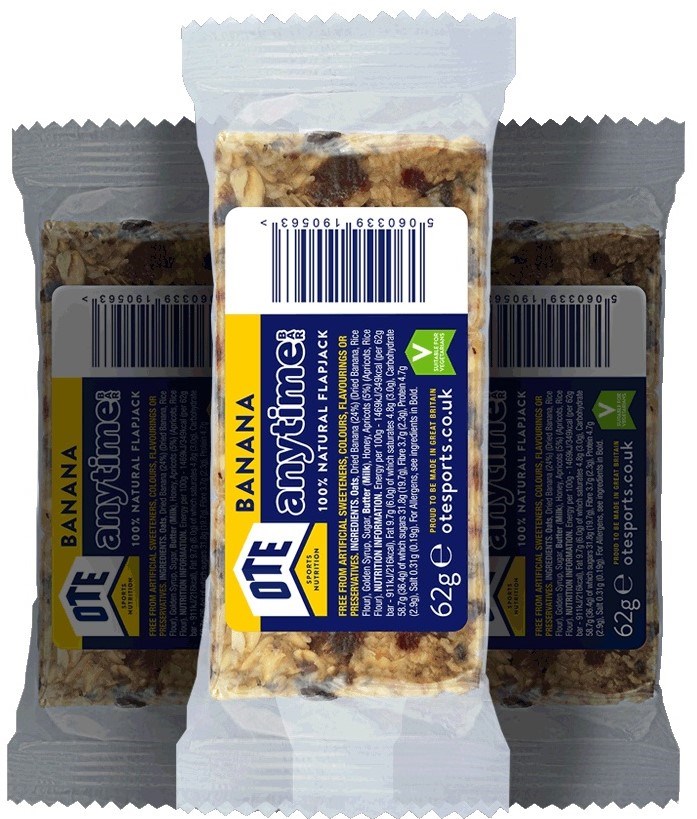OTE Anytime Bar - Pre-Workout Snack - 62g x Box of 24 product image