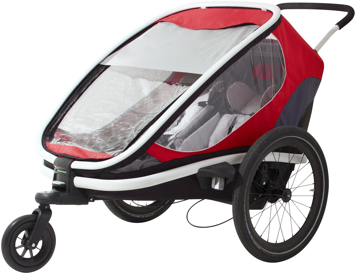 Hamax Outback Child Transport Trailer With Stroller Wheels - 2 Children product image