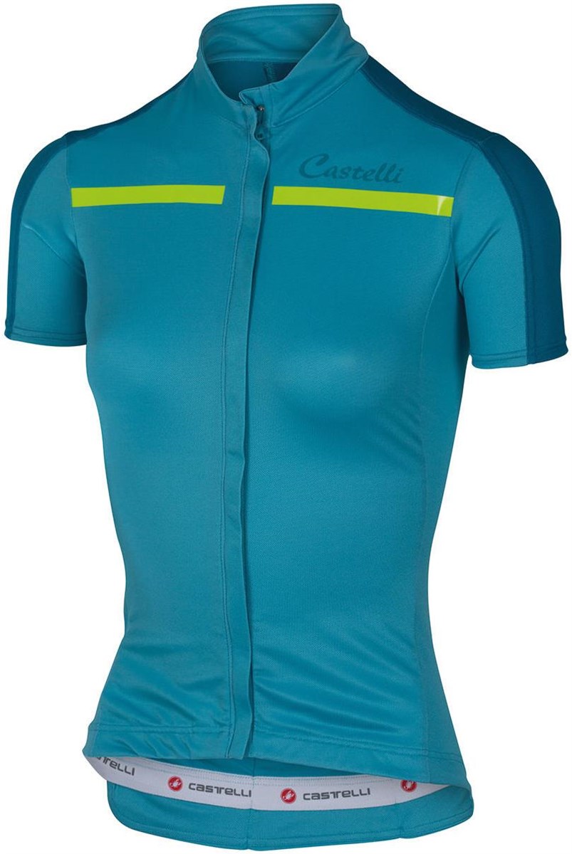 Castelli Ispirata FZ Womens Short Sleeve Cycling Jersey With Full Zip SS16 product image