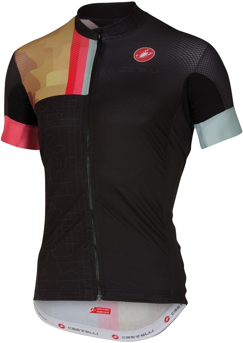 Castelli Rodeo Short Sleeve Cycling Jersey With Full Zip SS16 product image