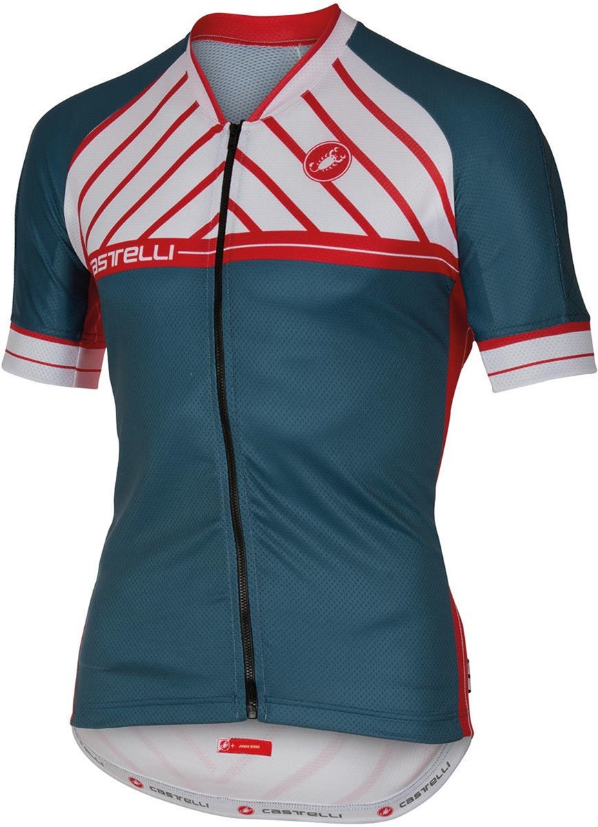 Castelli Scotta FZ Short Sleeve Cycling Jersey With Full Zip SS16 product image