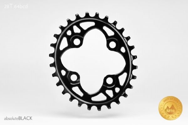 absoluteBLACK 64BCD Spider Mount Oval Chainring N/W product image