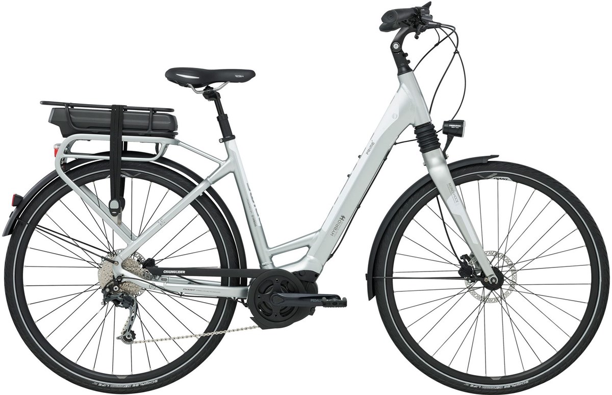 Giant Prime E+ 3 Disc Low Step Through Hybrid Womens 2016 - Electric Bike product image