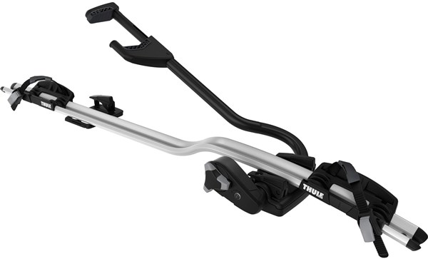 Thule 598 ProRide Locking Upright Silver Bike Roof Rack - Aluminium