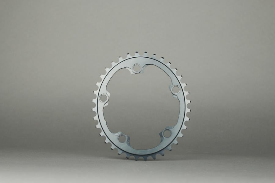 110BCD Spider Mount Aero Oval Winter Inner Chainring image 0