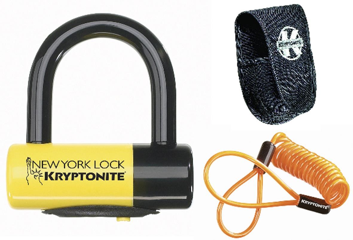 Kryptonite New York Liberty Disc Lock With Reminder Cable product image