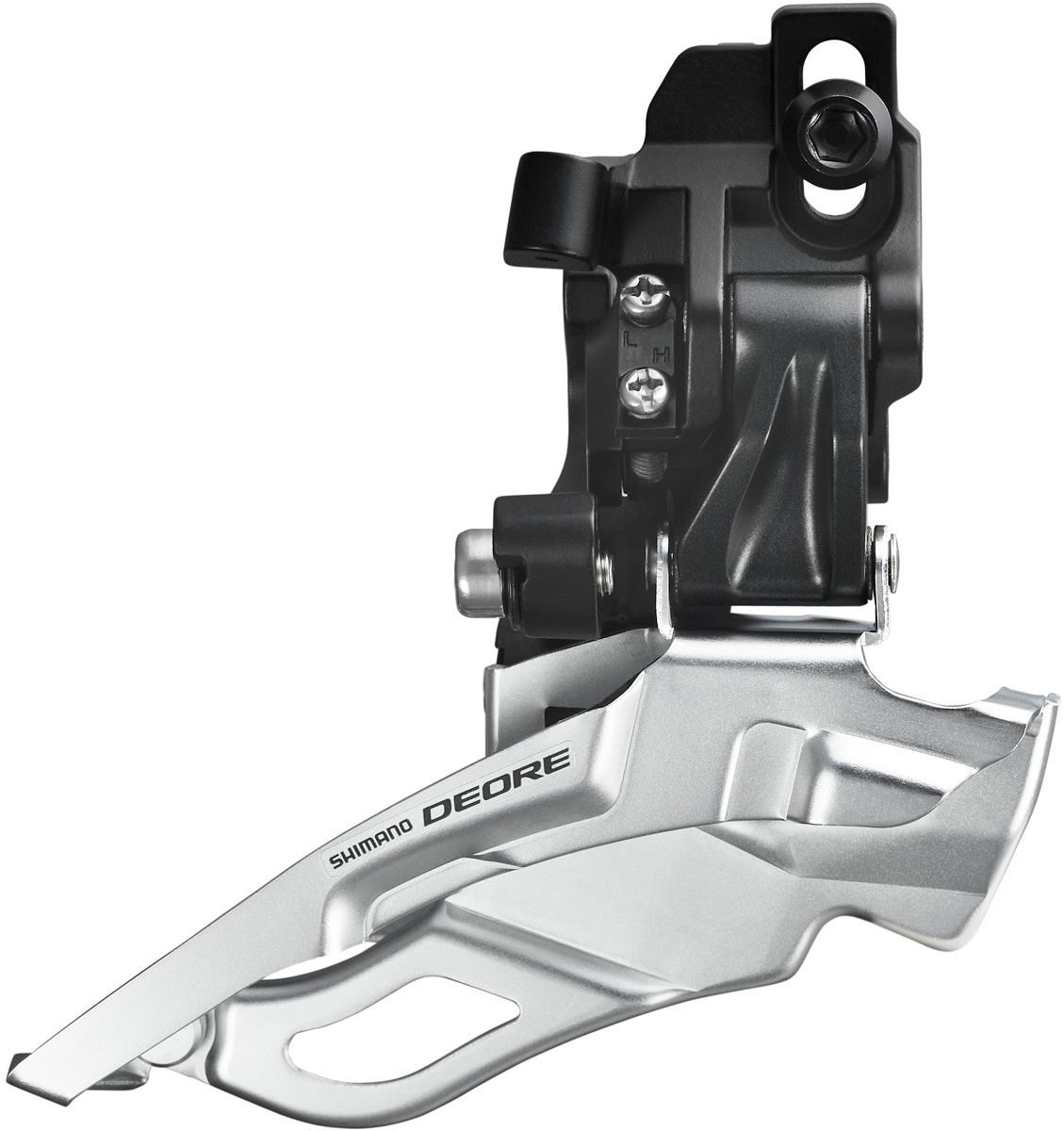 Shimano FD-M611 Deore 10spd Triple Front Derailleur, Top-pull Direct-fit product image
