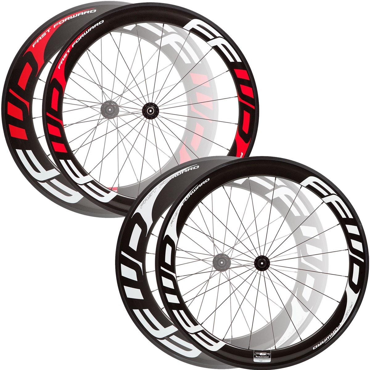 Fast Forward F6R/F9R Combo Full Carbon Clincher DT240 Wheelset product image
