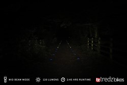 Knog Blinder Arc 220 USB Rechargeable Front Light