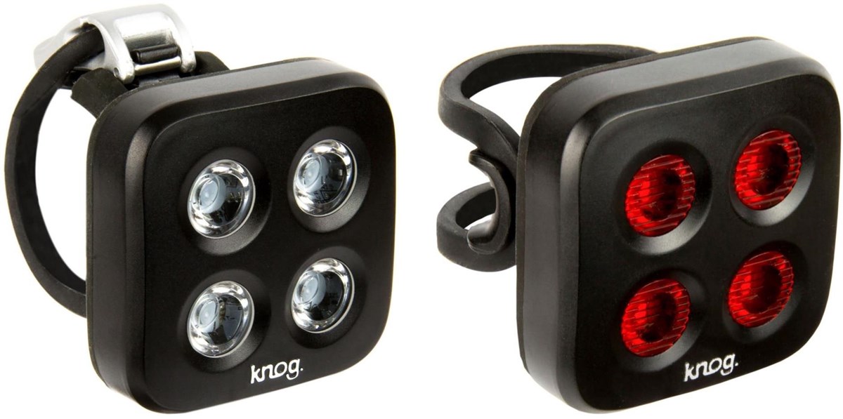 Knog Blinder Mob The Face Twinpack USB Rechargeable Light Set product image