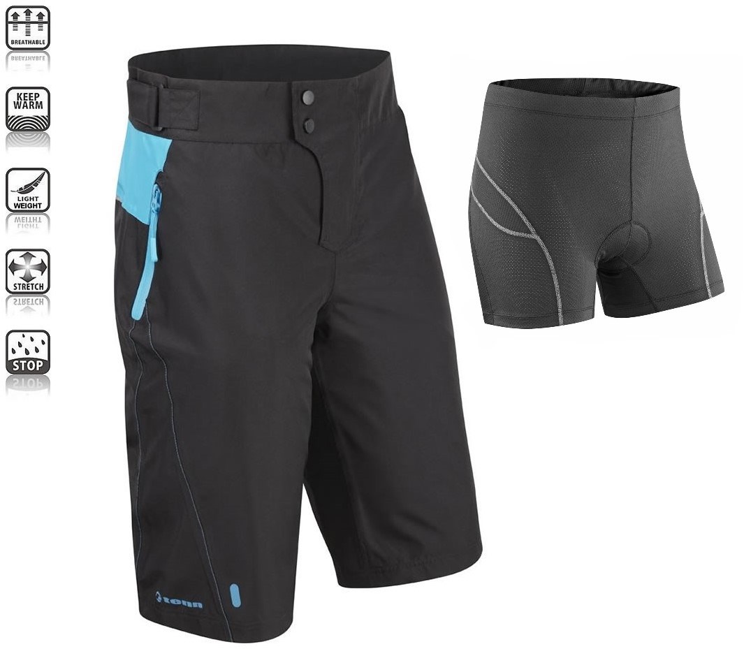 Tenn Protean MTB Cycling Shorts + Padded Boxers Combo SS16 product image