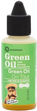 Green Oil On Tour Bike Lube