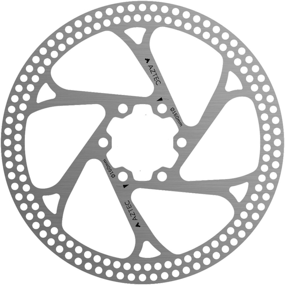 Stainless Steel Fixed Disc Rotor With Circular Cut Outs image 0