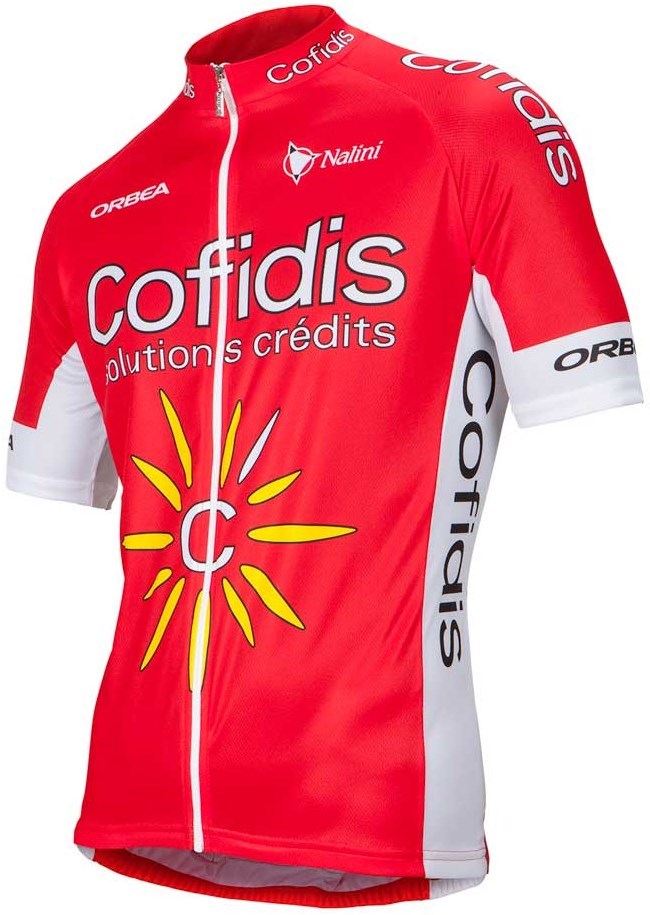 Nalini Cofidis Replica Team Cycling Short Sleeve Jersey SS16 product image