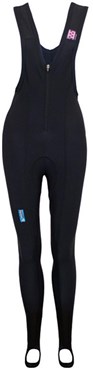 Lusso Layla Womens Maxrepel Bib Tights With Pad