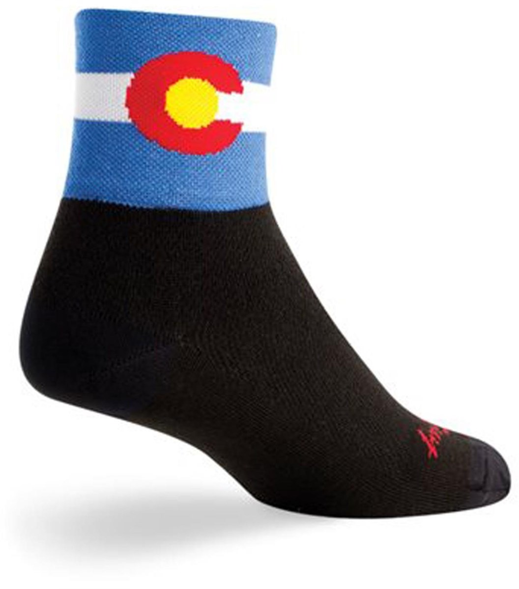 SockGuy Colorado Flag Socks product image