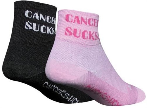 SockGuy Cancer Sucks Womens Socks Out Of Stock Tredz Bikes