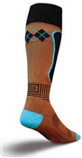 SockGuy MTN-Tech Snowboard Triple Mocha Socks