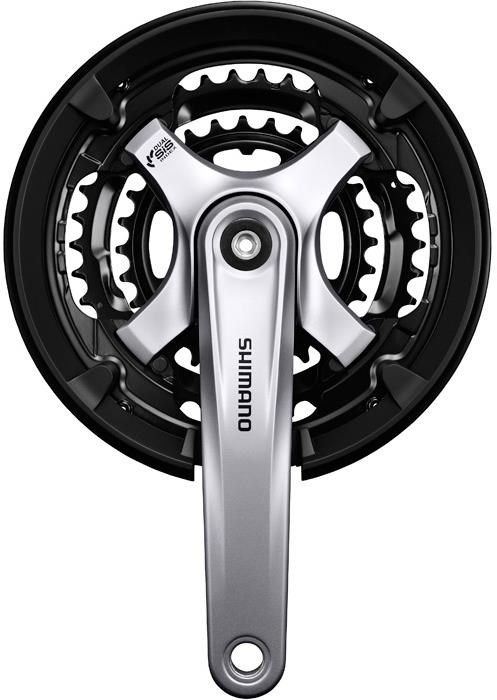 Shimano FC-TY701 7 / 8-speed  Tourney Chainset With Chainguard product image