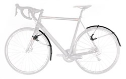 SKS Raceblade Pro Stealth Series Clip-on Road Bike Mudguard Set