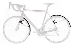 SKS Raceblade Pro Stealth Series Clip-on Road Bike Mudguard Set