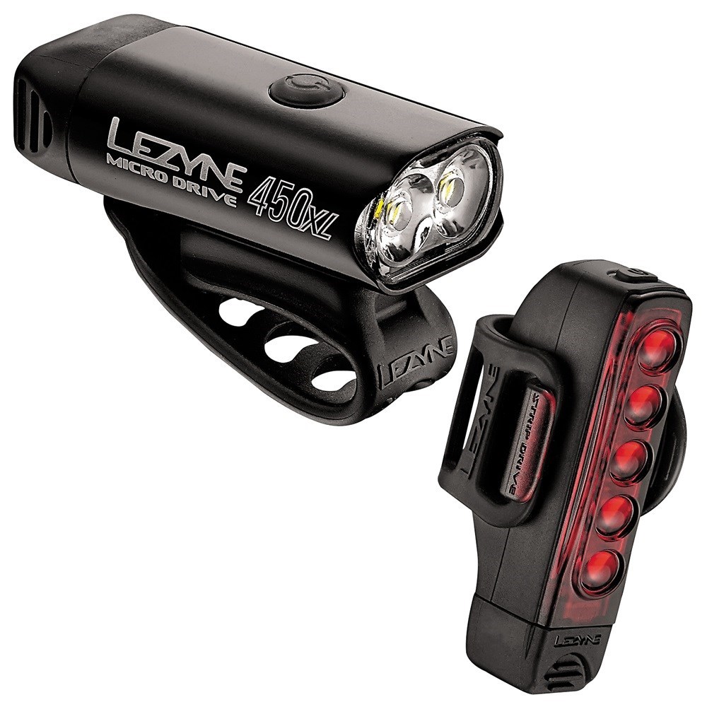 Lezyne Micro Drive 450XL/Strip USB Rechargeable Light Set product image